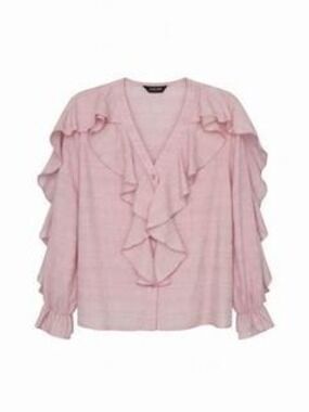 Chicme Women's Ruffle Blouse Women L